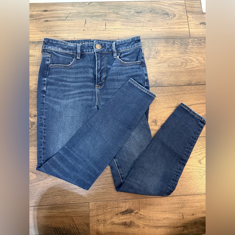 American Eagle Outfitters Dark Blue Skinny Jeggings